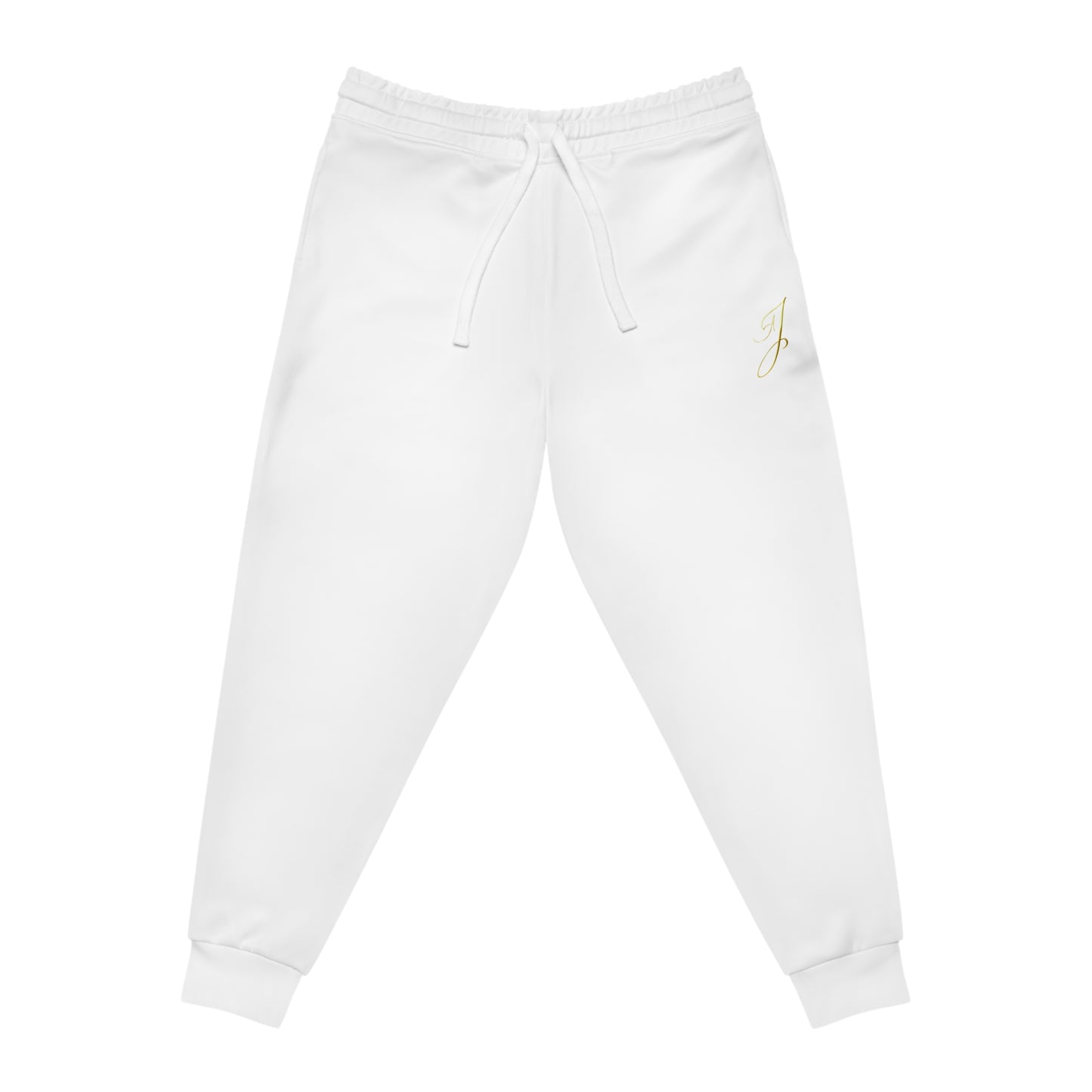 BePurple White Athletic Joggers (AOP)