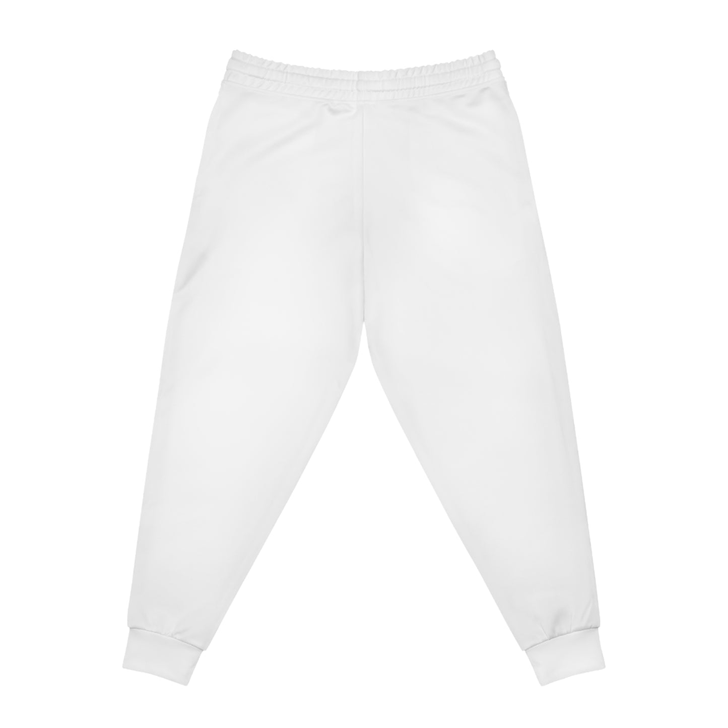 BePurple White Athletic Joggers (AOP)