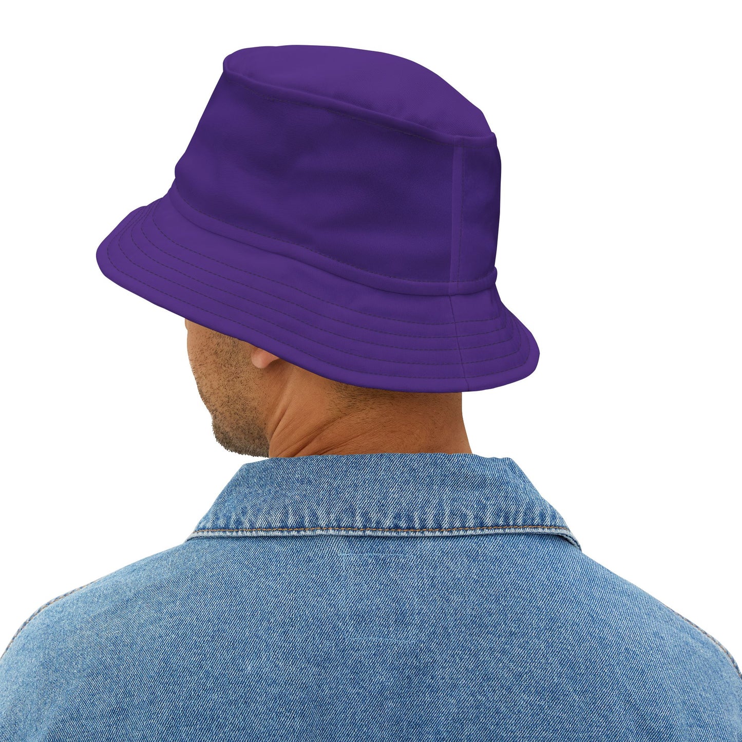 Purple Bucket Hat (AOP)